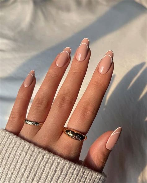 short nude acrylic nails|55 Nude Nail Designs For A Trendy Neutral Look .